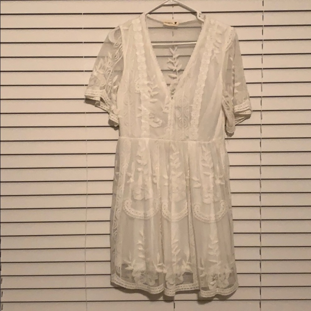 White Lace Dress